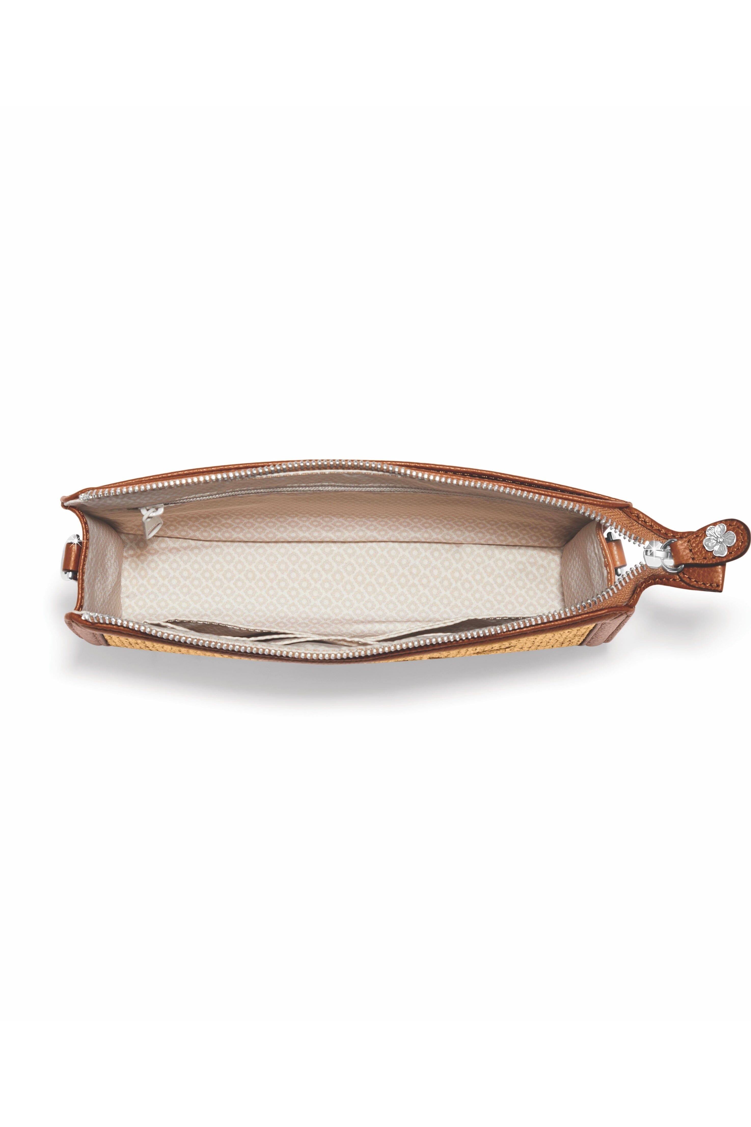 Everbloom Straw Cross Body Bag HANDBAGS Brighton Collectables 