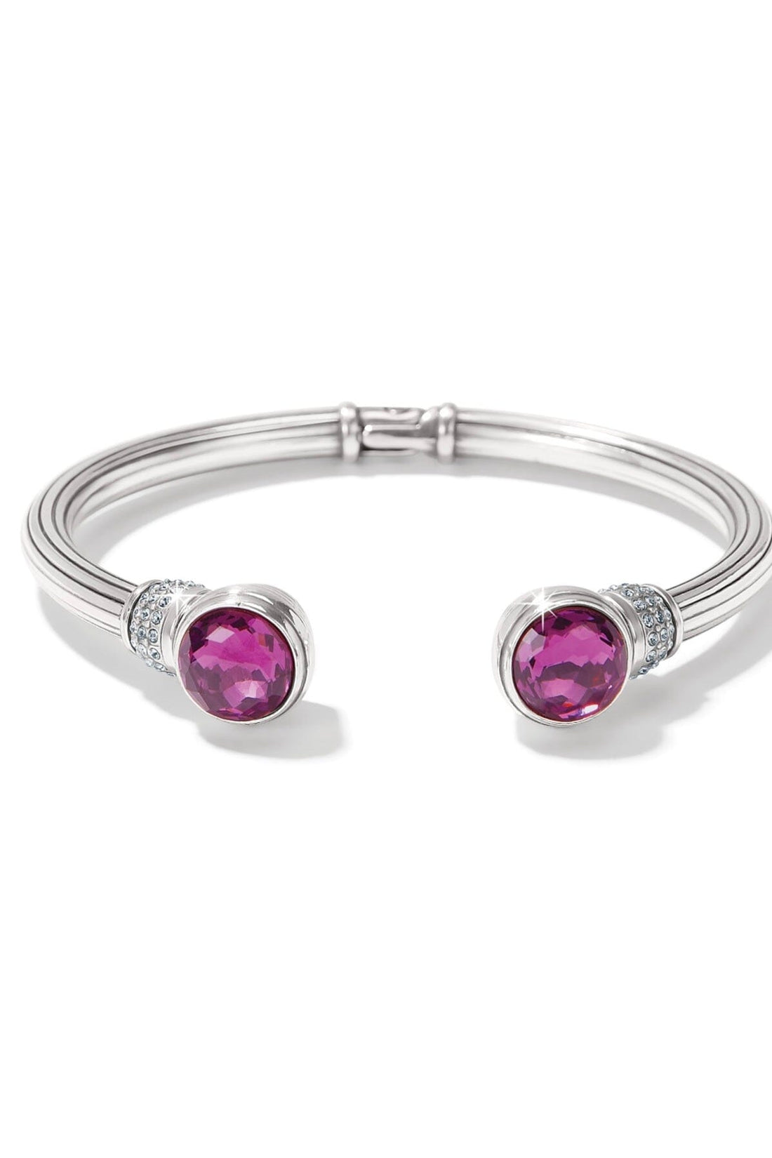 Meridian Aurora Petite Hinge Bangle - Amethyst BJEWELRY Brighton Collectables