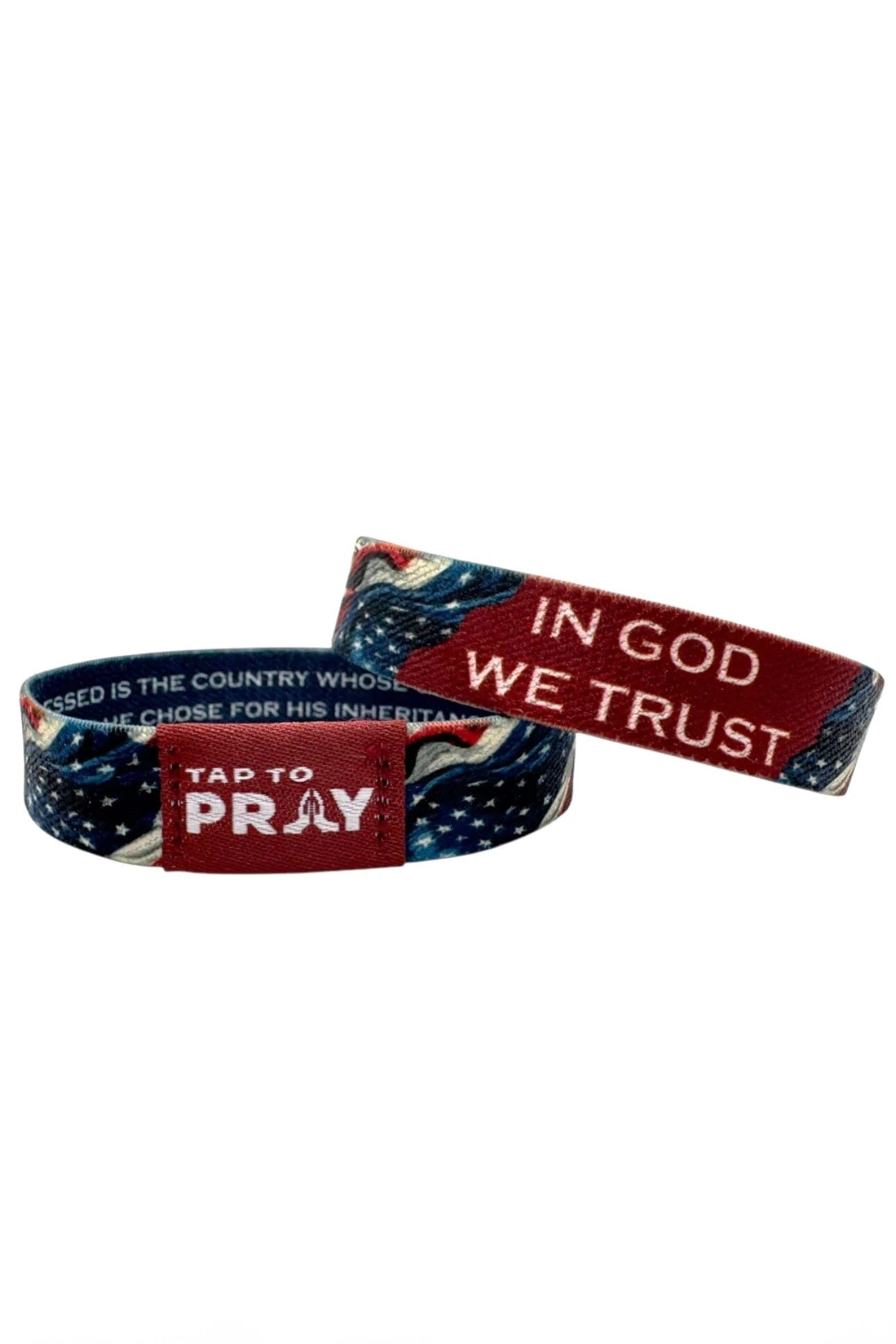 Patriot Tap To Pray Wristband GIFT/OTHER VERSIBLE 