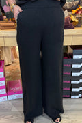 High Waist Pocket Stitched Bottom BOTTOMS GLAM 