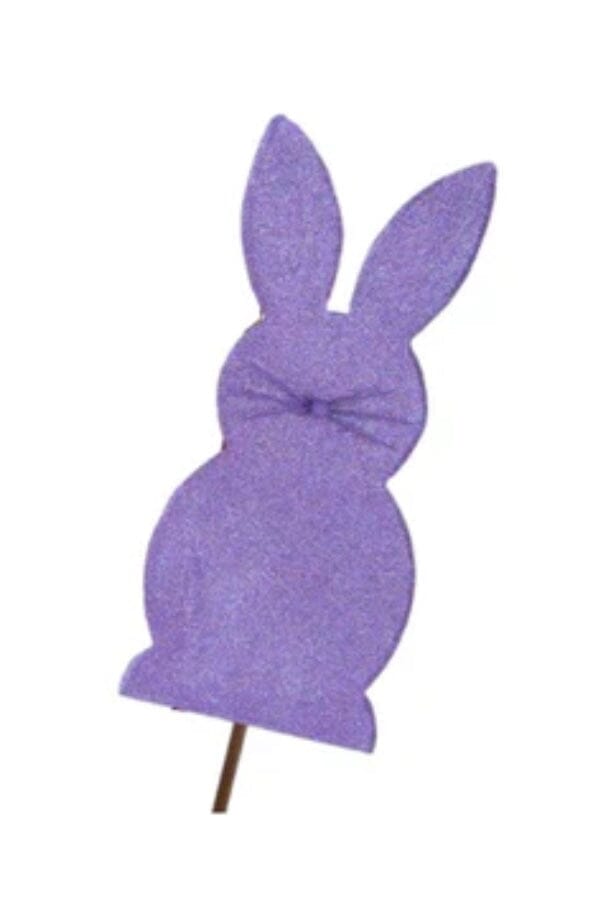 Glitter Bunnies GIFT/OTHER ROUNDTOP PURP 