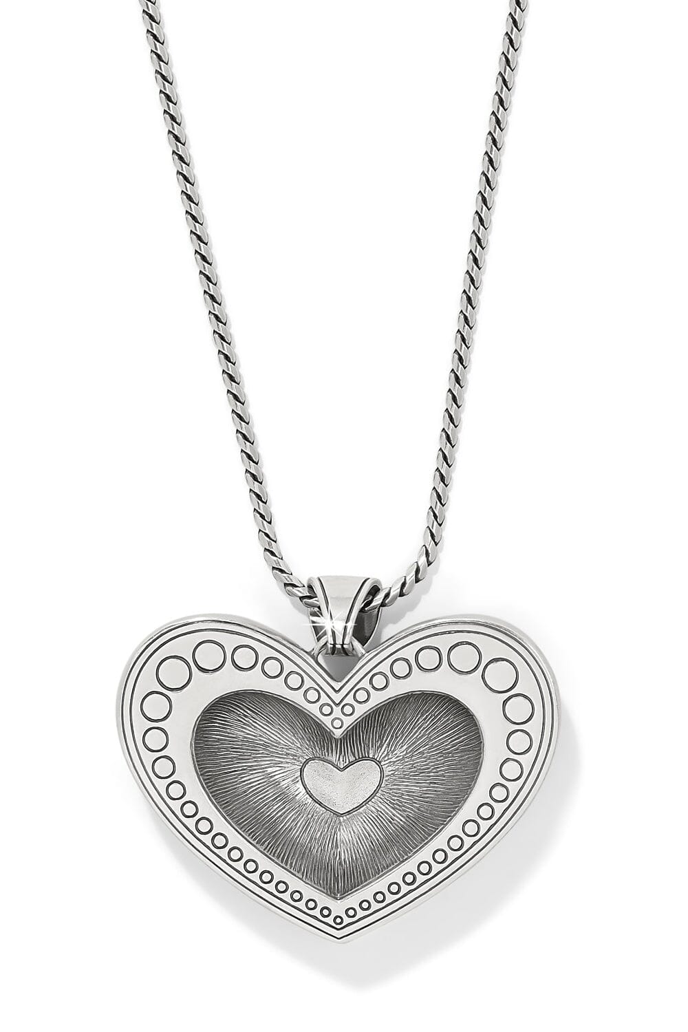 Love Me Do Heart Necklace BJEWELRY Brighton Collectables 