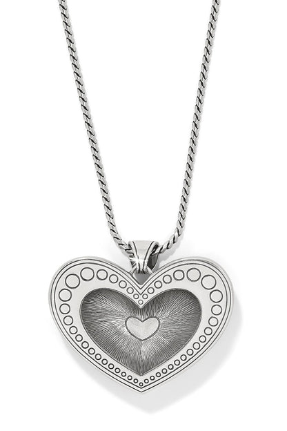 Love Me Do Heart Necklace BJEWELRY Brighton Collectables 