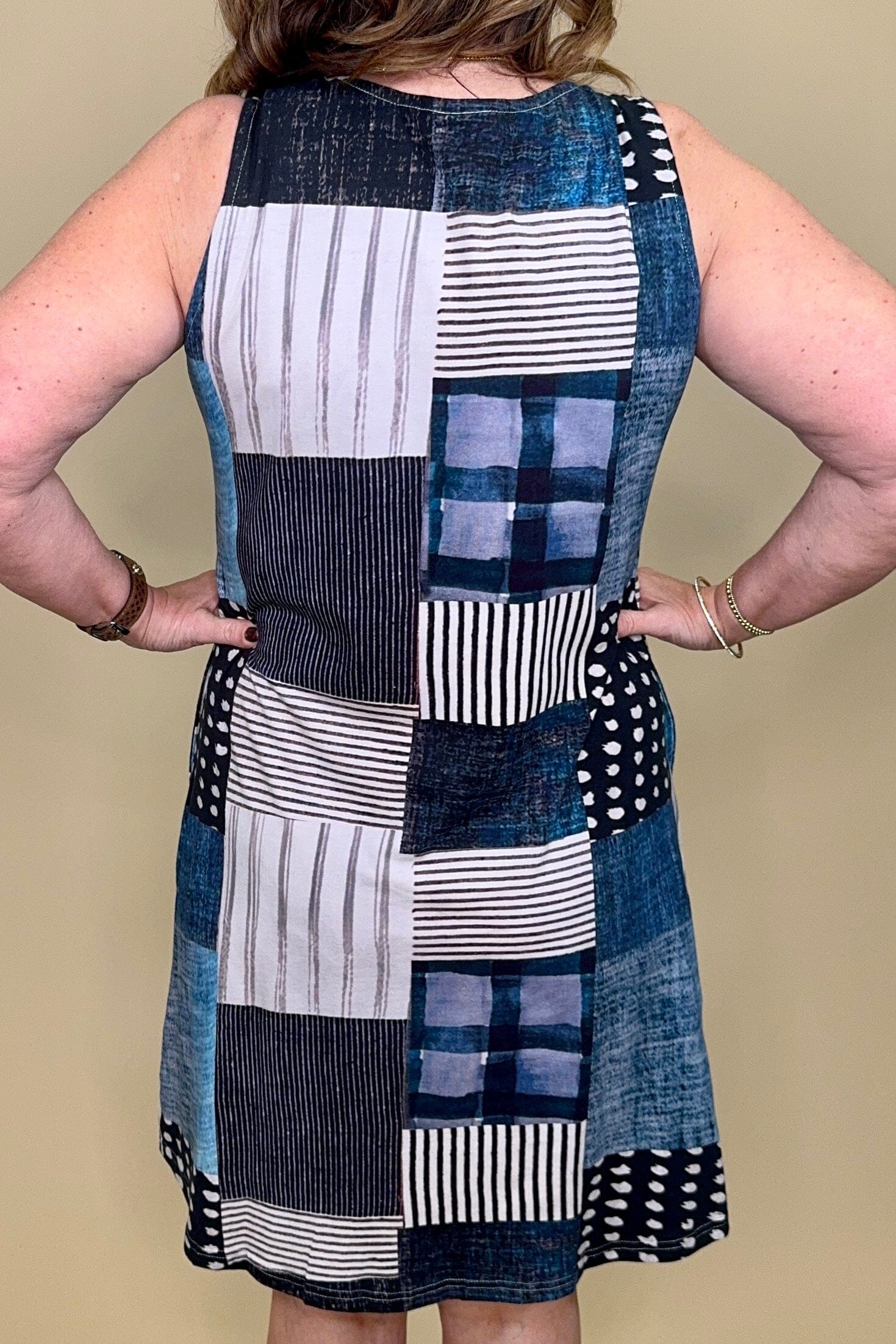 Printed Tank Dress w/Pockets DRESS PARSLEY &amp; SAGE 