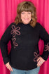 Mock Neck Sweater w/Soutache Detail SWEATER CHARLIEB 