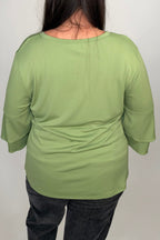 Ruffle Sleeve 3/4 Sleeve Top MISSY TOP SPECIAL SOUTHERN LADY 