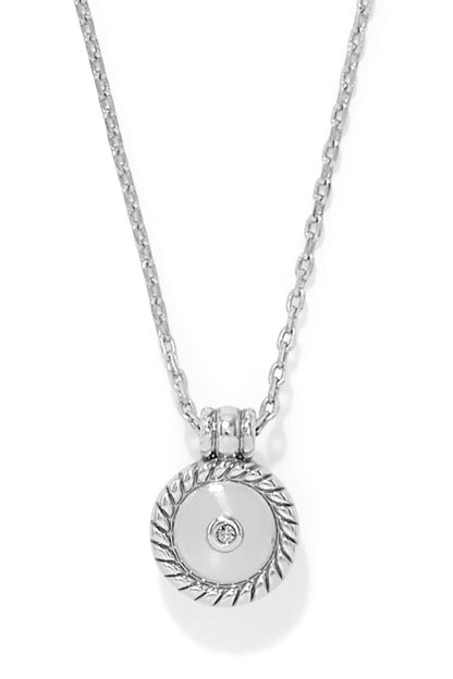 Illumina Celeste Silver Dome Necklace BJEWELRY Brighton Collectables 