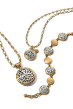 Ferrara Two Tone Luce Large Pendant Necklace BJEWELRY Brighton Collectables 