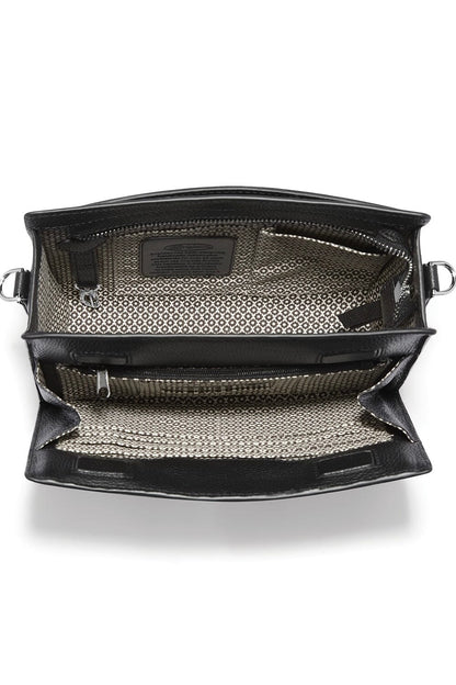 Black Interlok Braid Findley Organizer Bag BHANDBAGS Brighton Collectables 