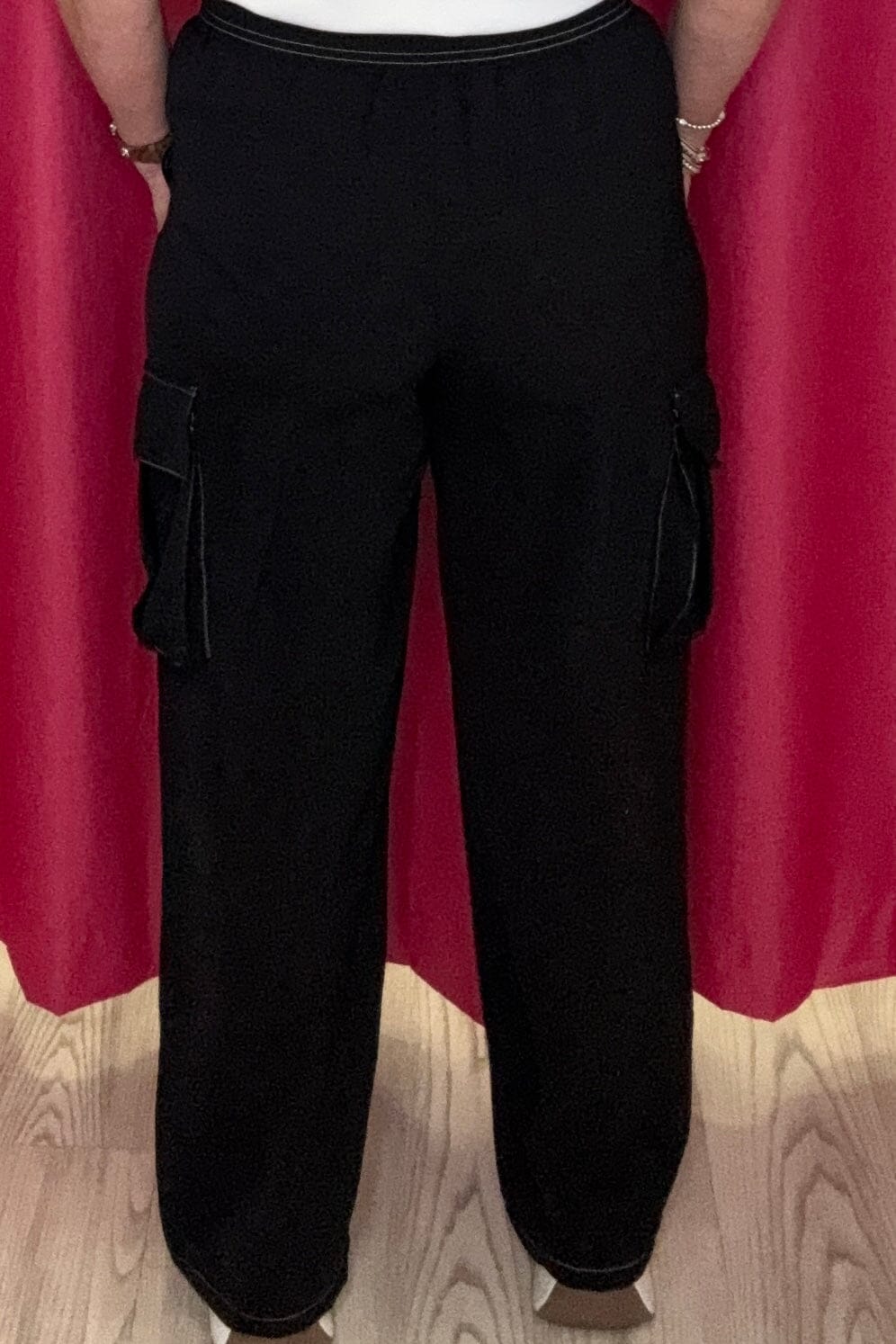 Pull On Flowy Pant w/Cargo Pockets BOTTOMS KEREN HART 