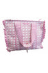 Bows & Flowers Quilted Tote Bag HANDBAGS SIMPLY SOUTHERN 