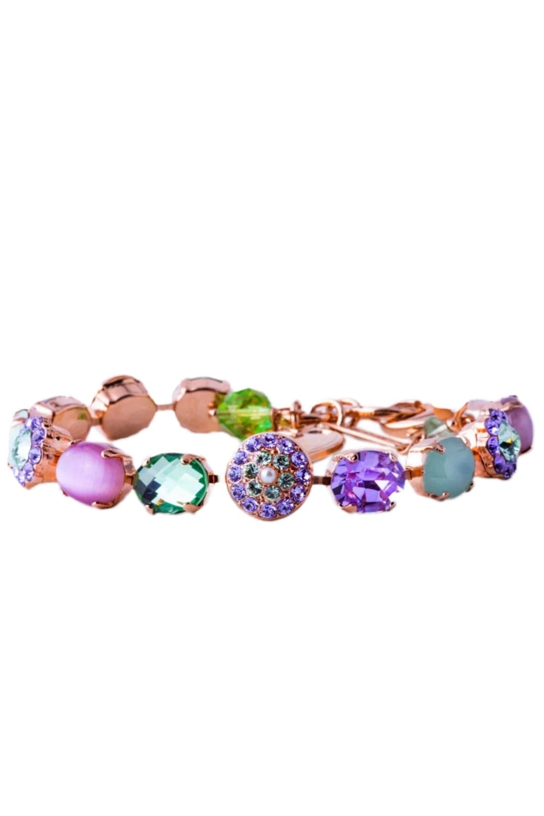 Medium Oval Pavé Bracelet in &quot;Mint Chip&quot; BETTERBRANDJEWELRY MICHALSMARIANA 