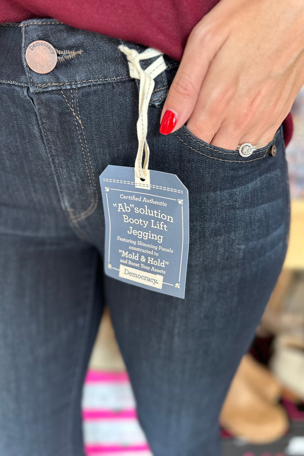 Dark Ab Solution Jegging JEANS Democracy 