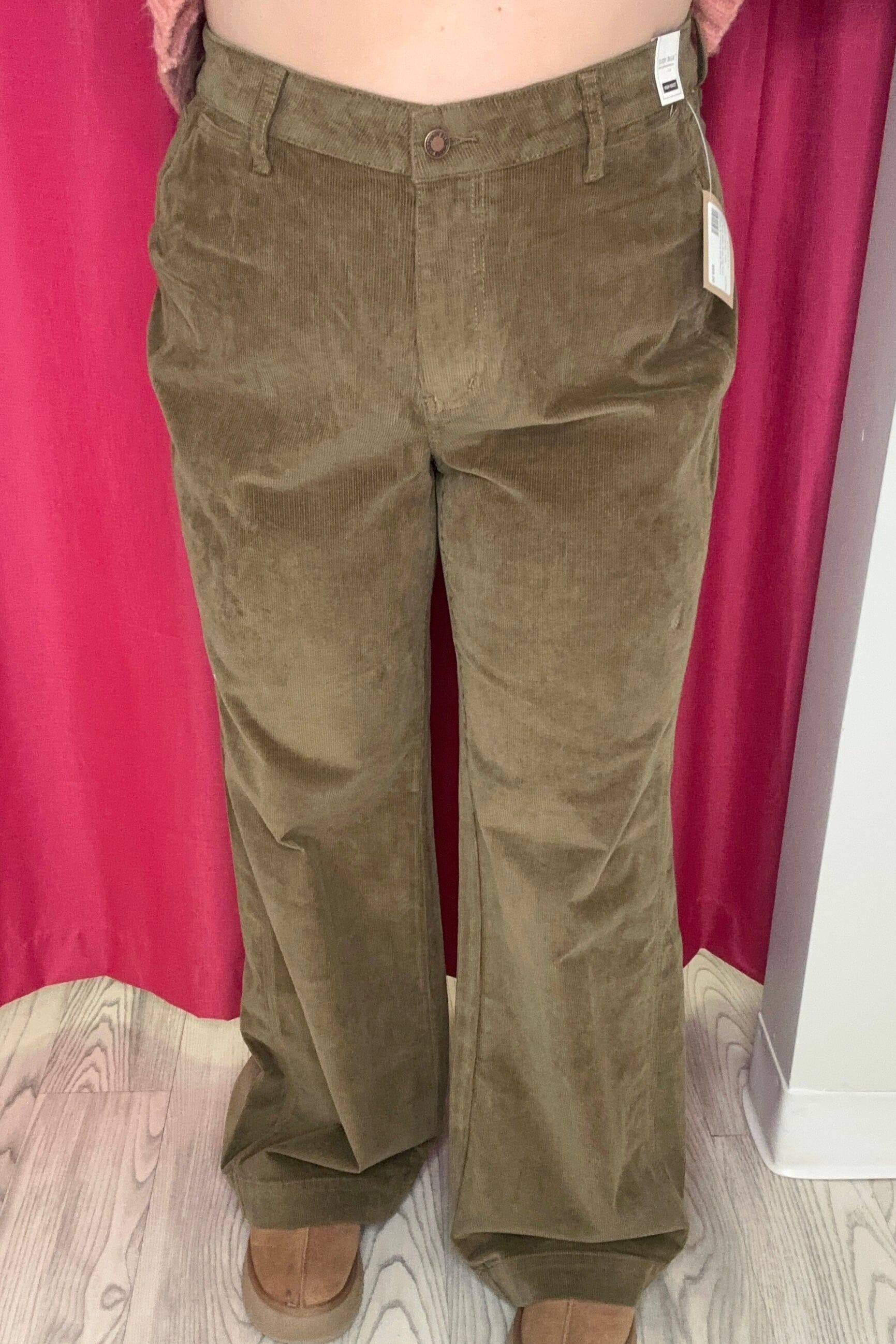 High Rise Retro Wide Leg Welt Pockets &amp; Forward Side Seams BOTTOMS JUDY BLUE 