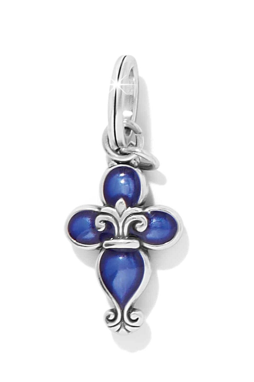 Fleur De Lis Cross Charm BCHARM Brighton Collectables 
