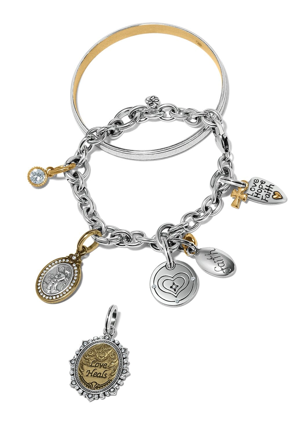 Love Heals Amulet Charm BCHARM Brighton Collectables 