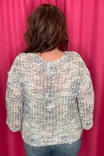 Tape Yarn Sweater SWEATER CHARLIEB 