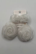 White Flower Earrings JEWELRY KENZEPANNE 