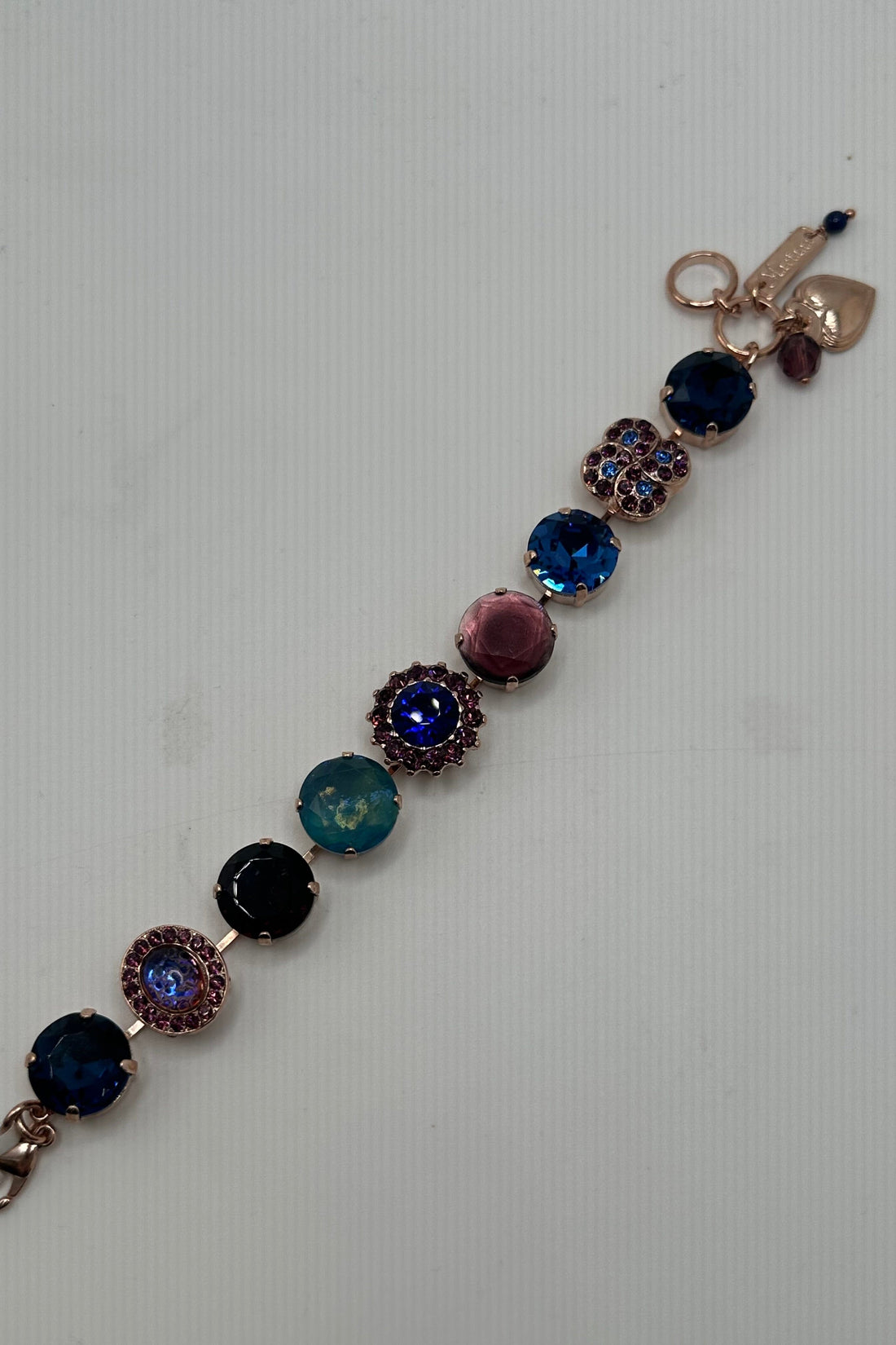 Extra Luxurious Cluster Bracelet in "Happy Hour" Rose Gold BETTERBRANDJEWELRY MICHALSMARIANA 