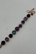 Extra Luxurious Cluster Bracelet in "Happy Hour" Rose Gold BETTERBRANDJEWELRY MICHALSMARIANA 