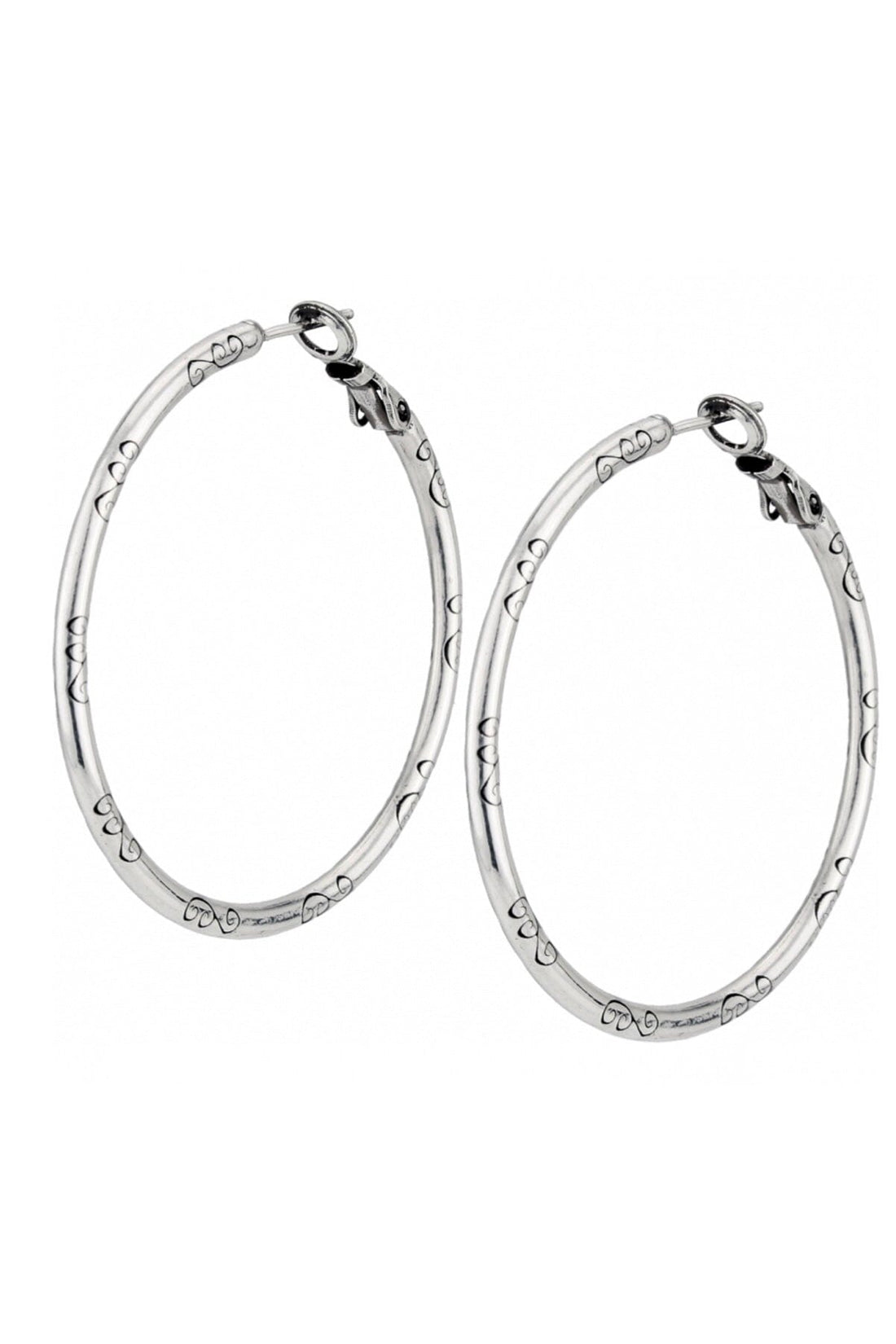 Large Earring Charm Hoops BCHARM Brighton Collectables 