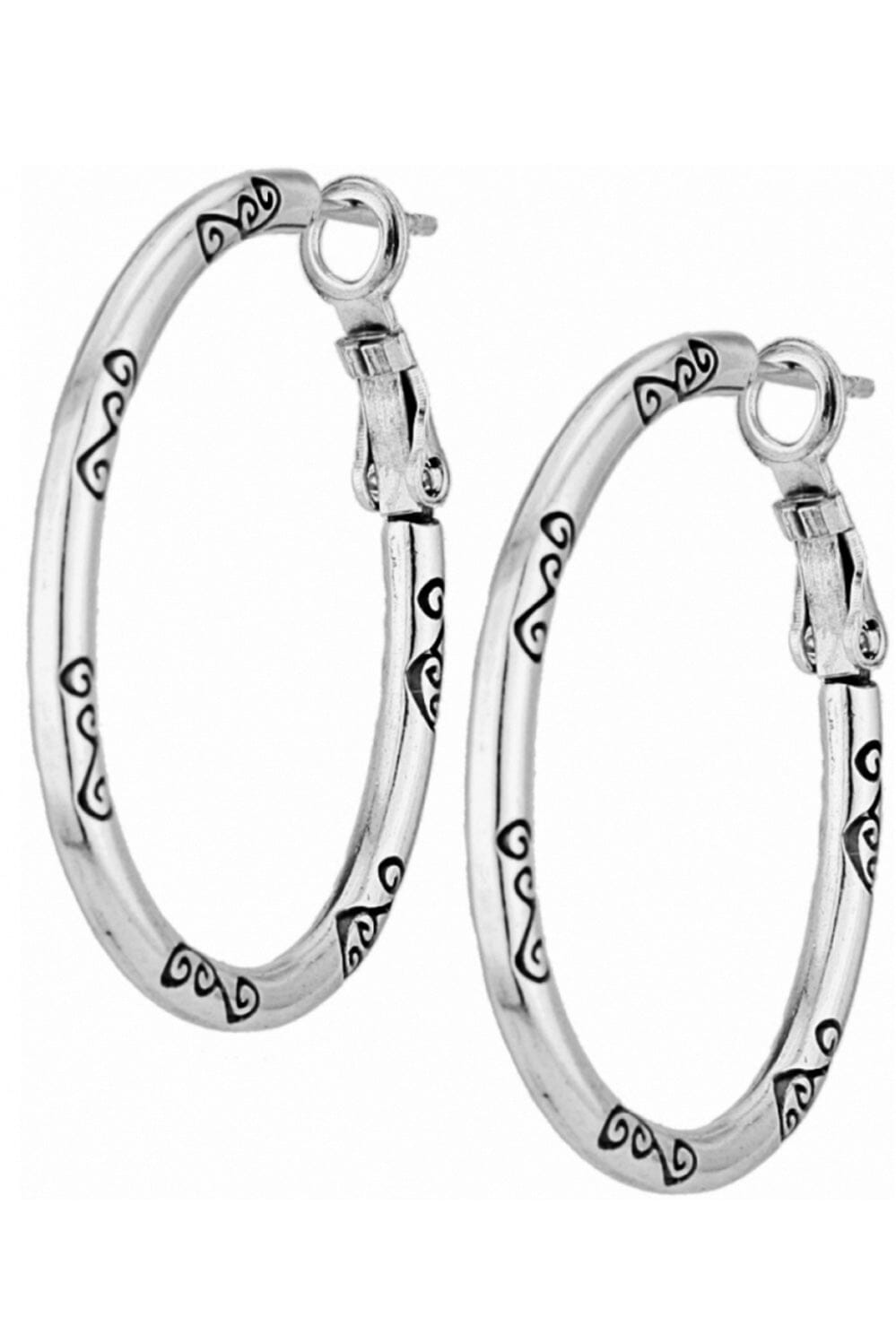 Oval Hoop Charm Earrings BCHARM LEEGIN-BRIGHTON 