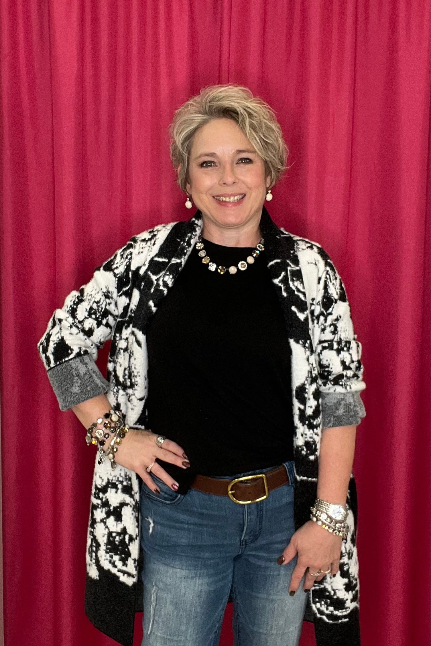 Long Sleeve Open Front Shawl Sweater Coat JACKET LIVERPOOL 