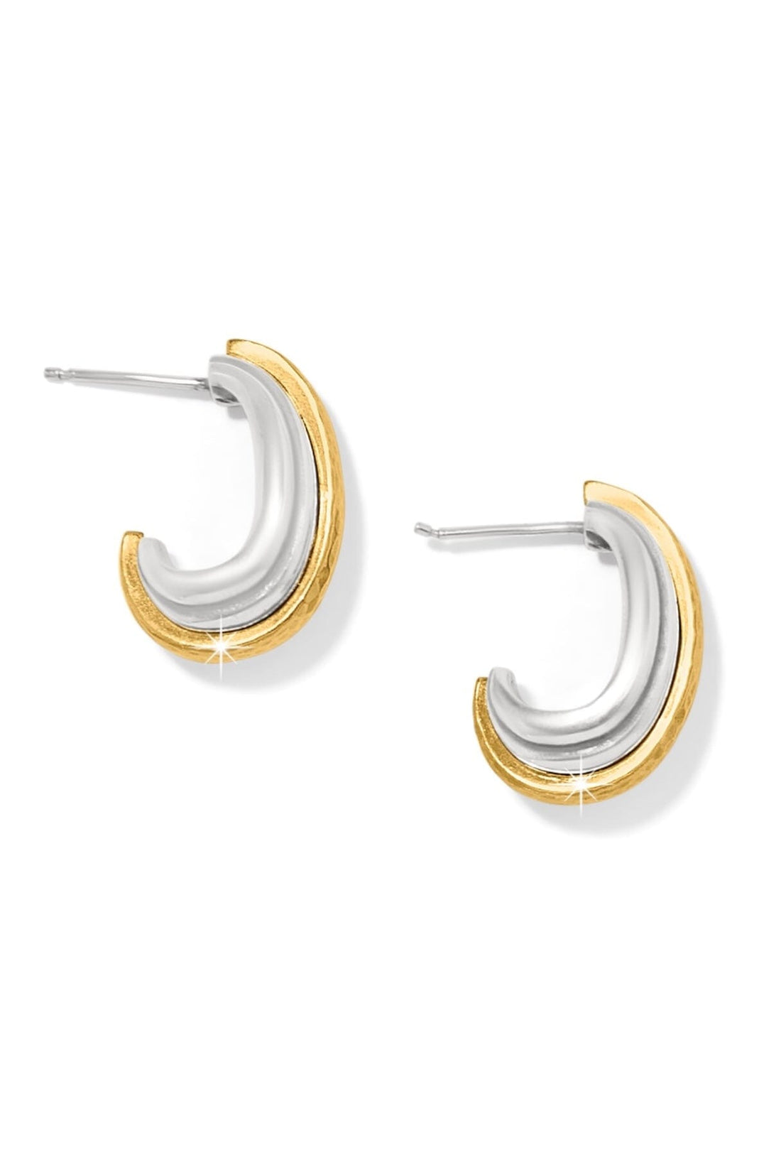 Ferrara Deco Small Hoop Earrings BJEWELRY Brighton Collectables 