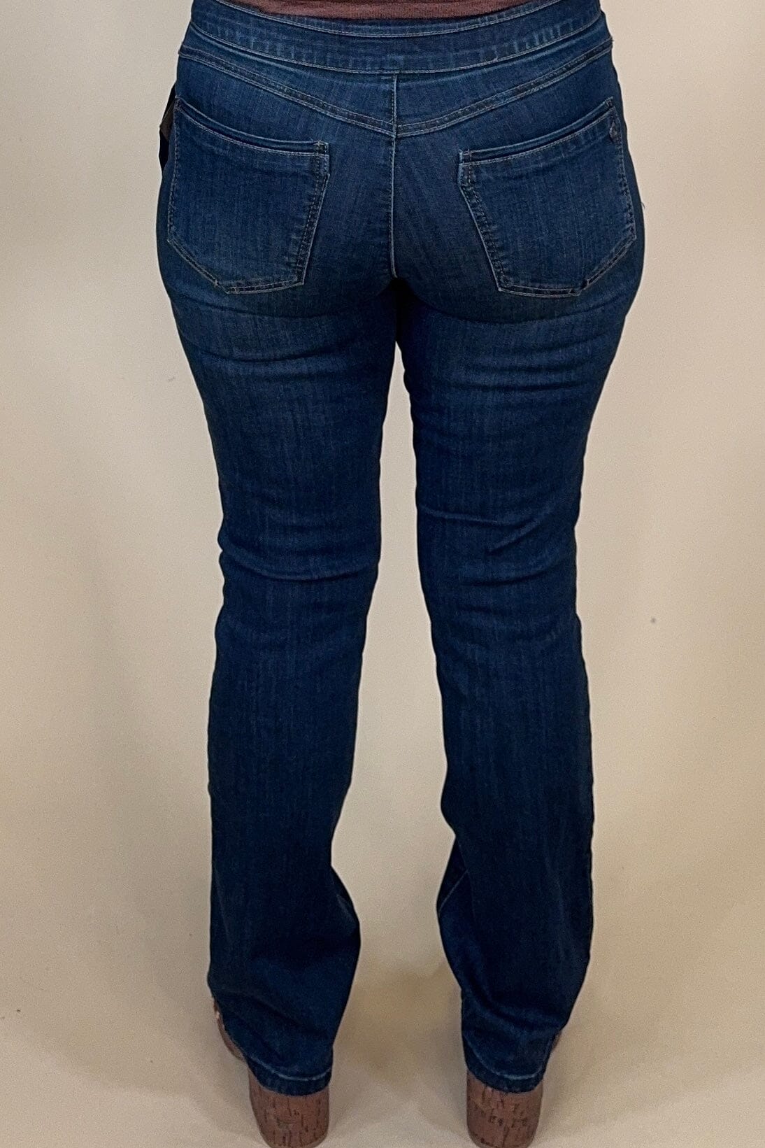 Ab Solution High Rise Itty Bitty Boot Glider JEANS DEMOCRACY 