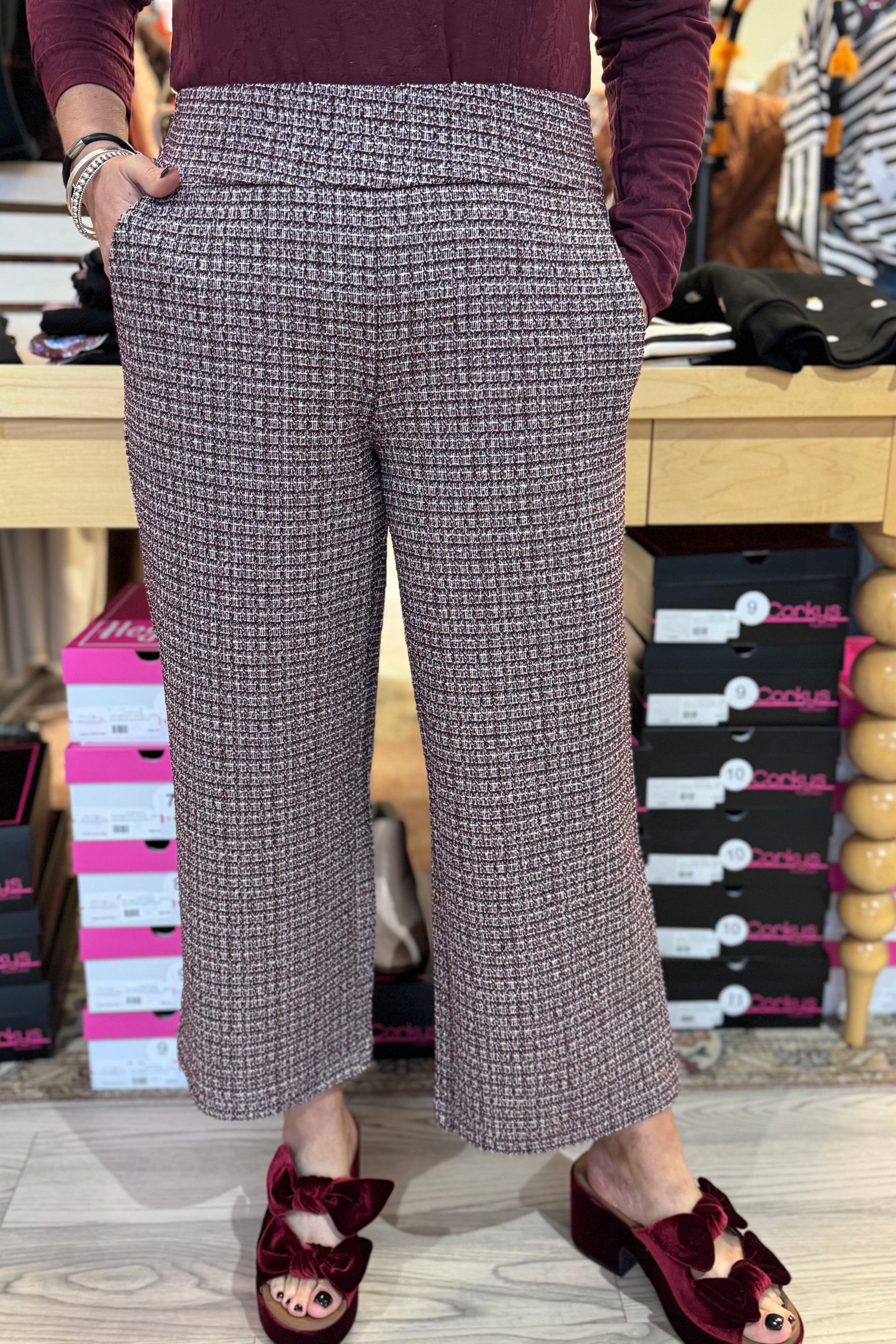 Mabel Pull-On Crop Stovepipe 25&quot; Inseam BOTTOMS LIVERPOOL 