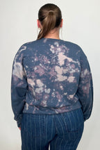 Flying Ducks Bleached Sweatshirt MISSY BASIC KNIT:~~Unassigned~~ ENVEE MEE 