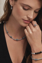 Silver & Black Meridian Bracelet BJEWELRY Brighton Collectables 