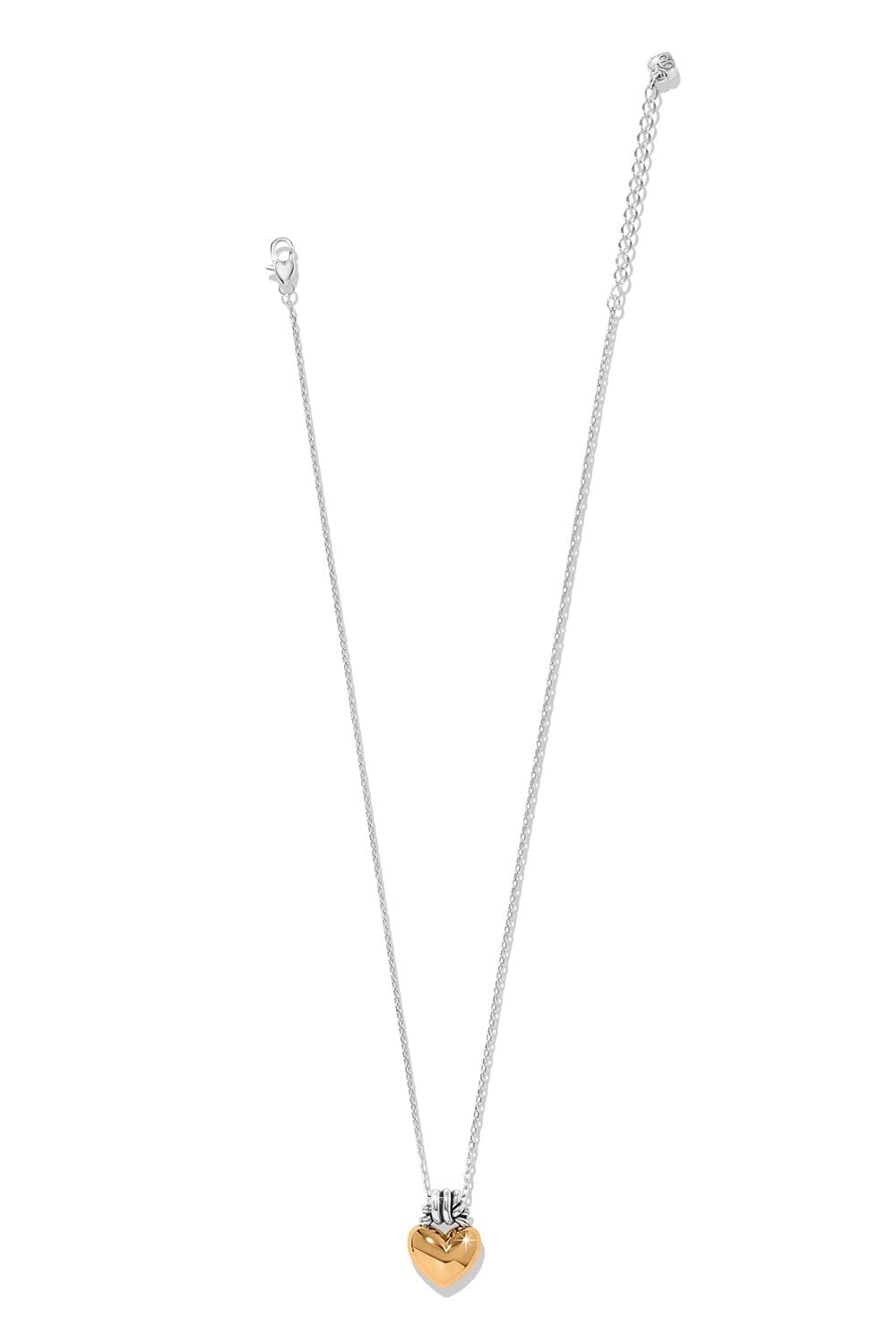 Interlok Love Knot Heart Necklace BJEWELRY Brighton Collectables 