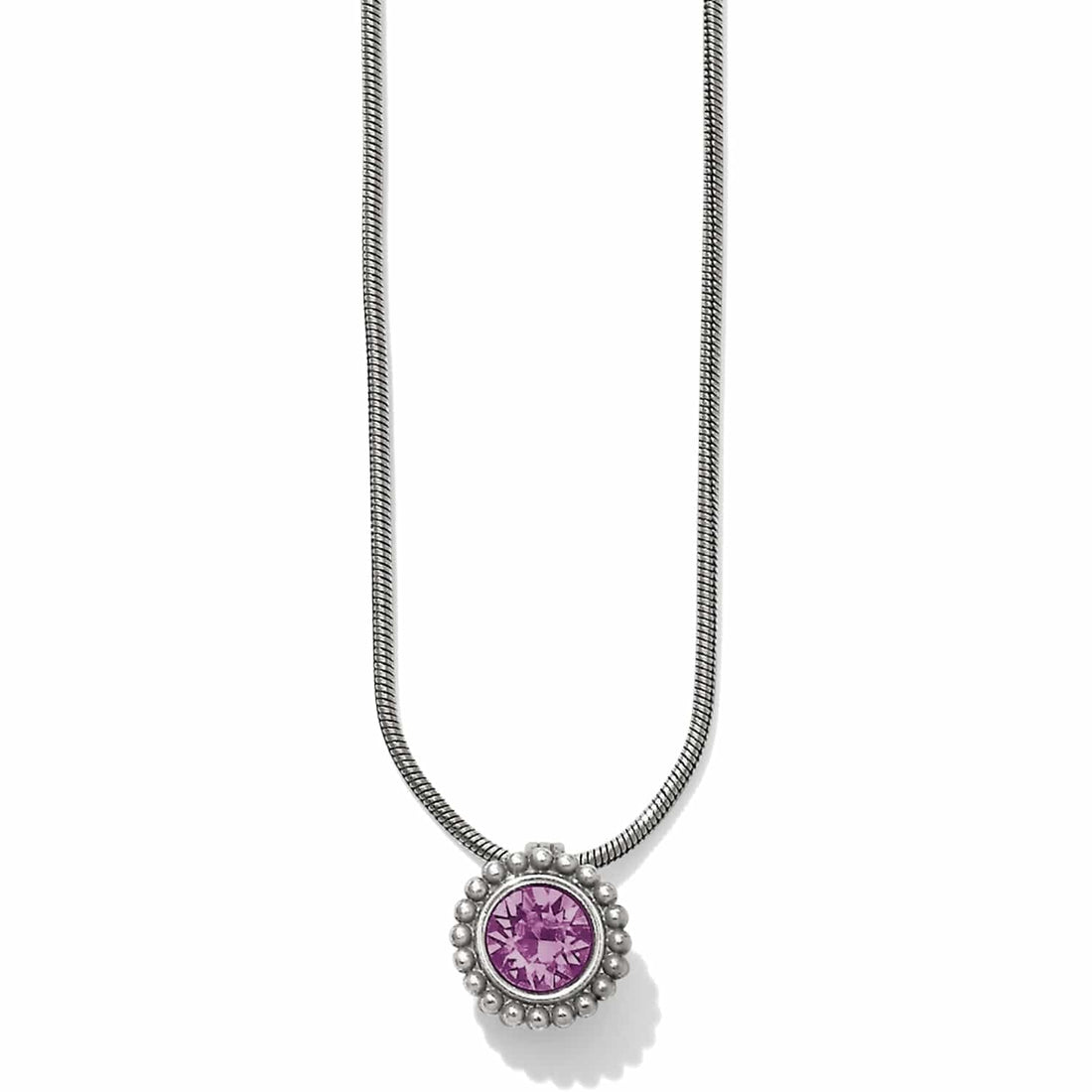 Twinkle Necklace Amethyst February BJEWELRY Brighton Collectables 