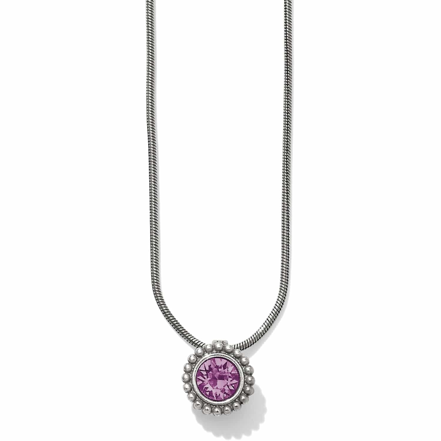 Twinkle Necklace Amethyst February BJEWELRY Brighton Collectables 