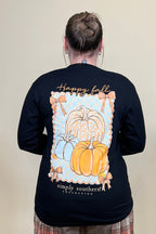 Happy Fall Pumpkin MISSY BASIC KNIT:~~Unassigned~~ SIMPLY SOUTHERN 