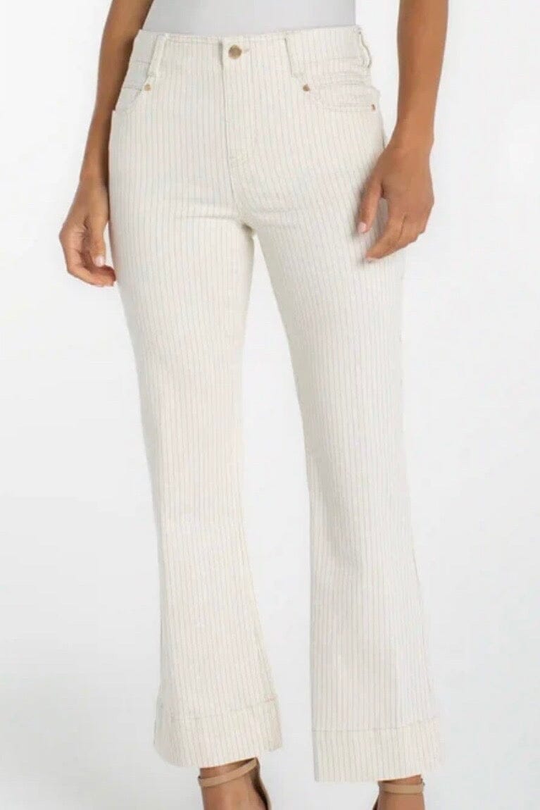 Gia Glider Crop Flare w/Wide Hem 27" Inseam BOTTOMS LIVERPOOL 