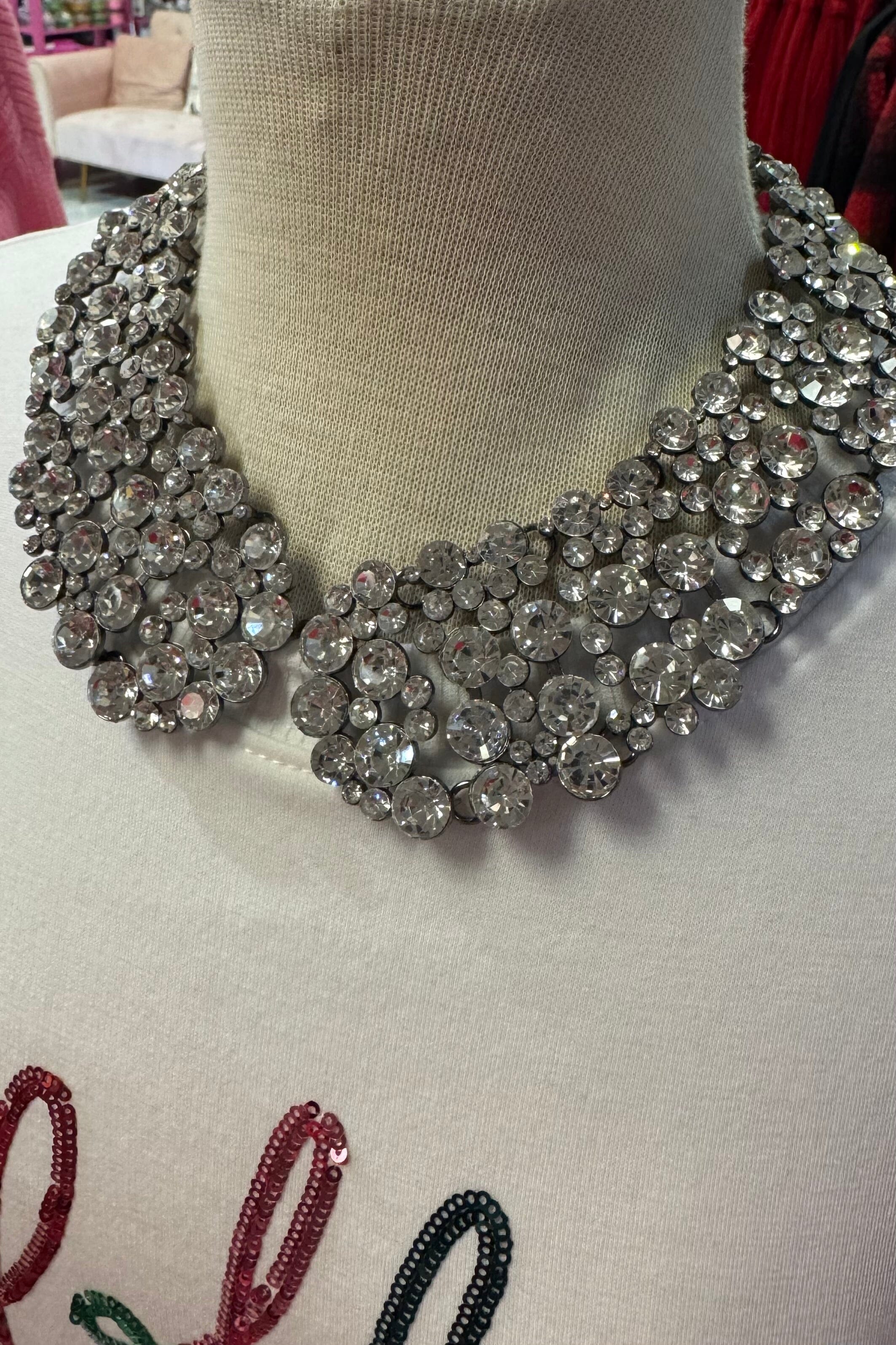 Crystal Collar JEWELRY BLINGAGOGO CLR 