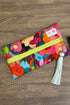 Mini Makeup Junkie Fuchsia Floral HANDBAGS MAKEUPJUNKIE 