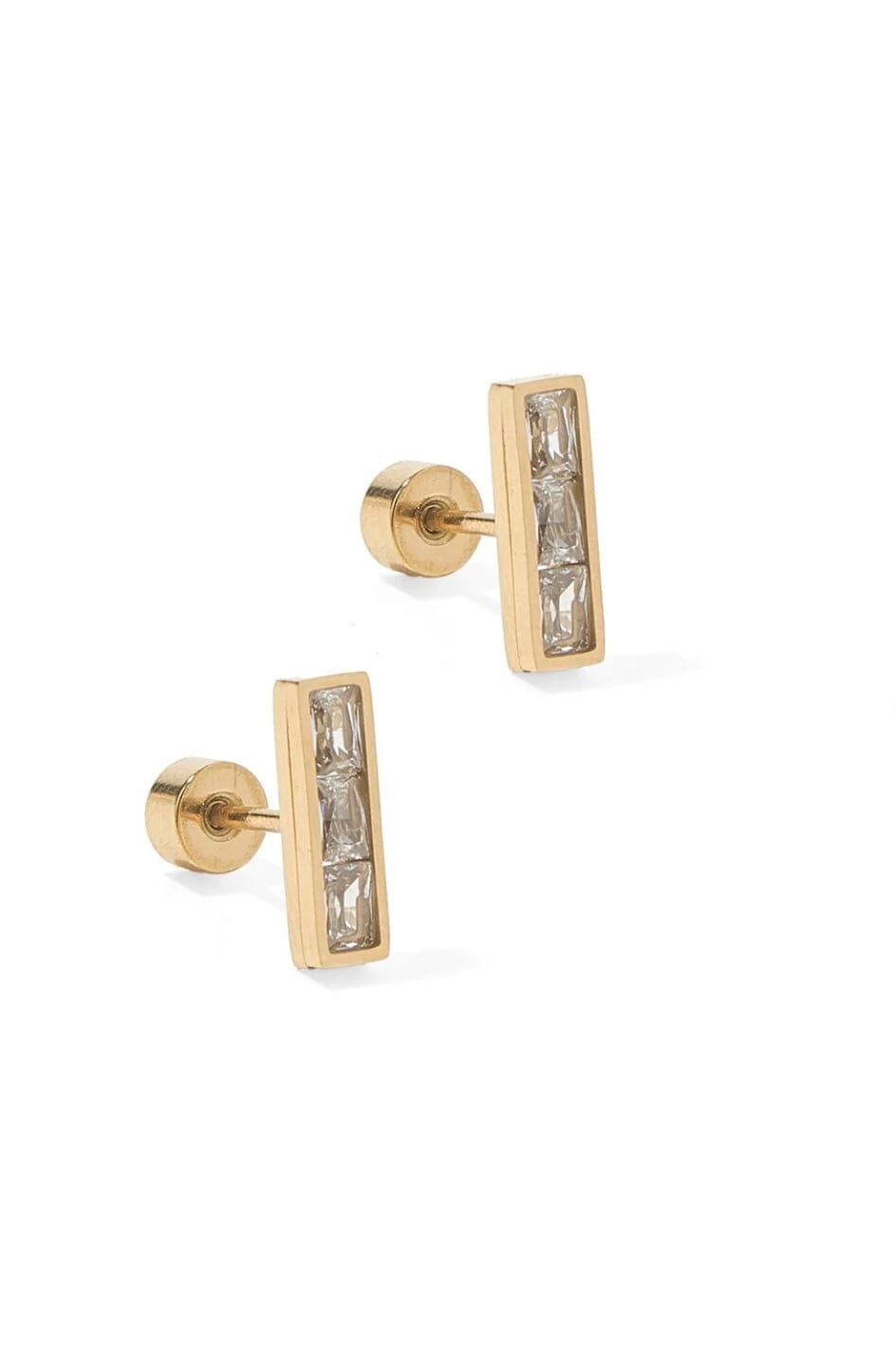 Vega Screwback Stud Earrings JEWELRY LINNY CO 