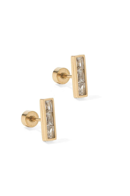Vega Screwback Stud Earrings JEWELRY LINNY CO 