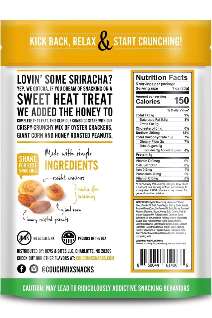 Couch Mix - Honey Sriracha 2.75oz