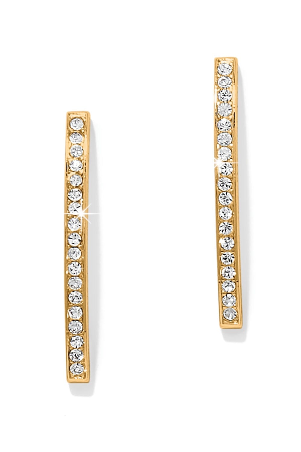 Meridian Geo Bar Post Gold Earrings BJEWELRY Brighton Collectables 