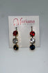 Medium Three Stone Earrings in "Americana" Yellow Gold BETTERBRANDJEWELRY MICHALSMARIANA 