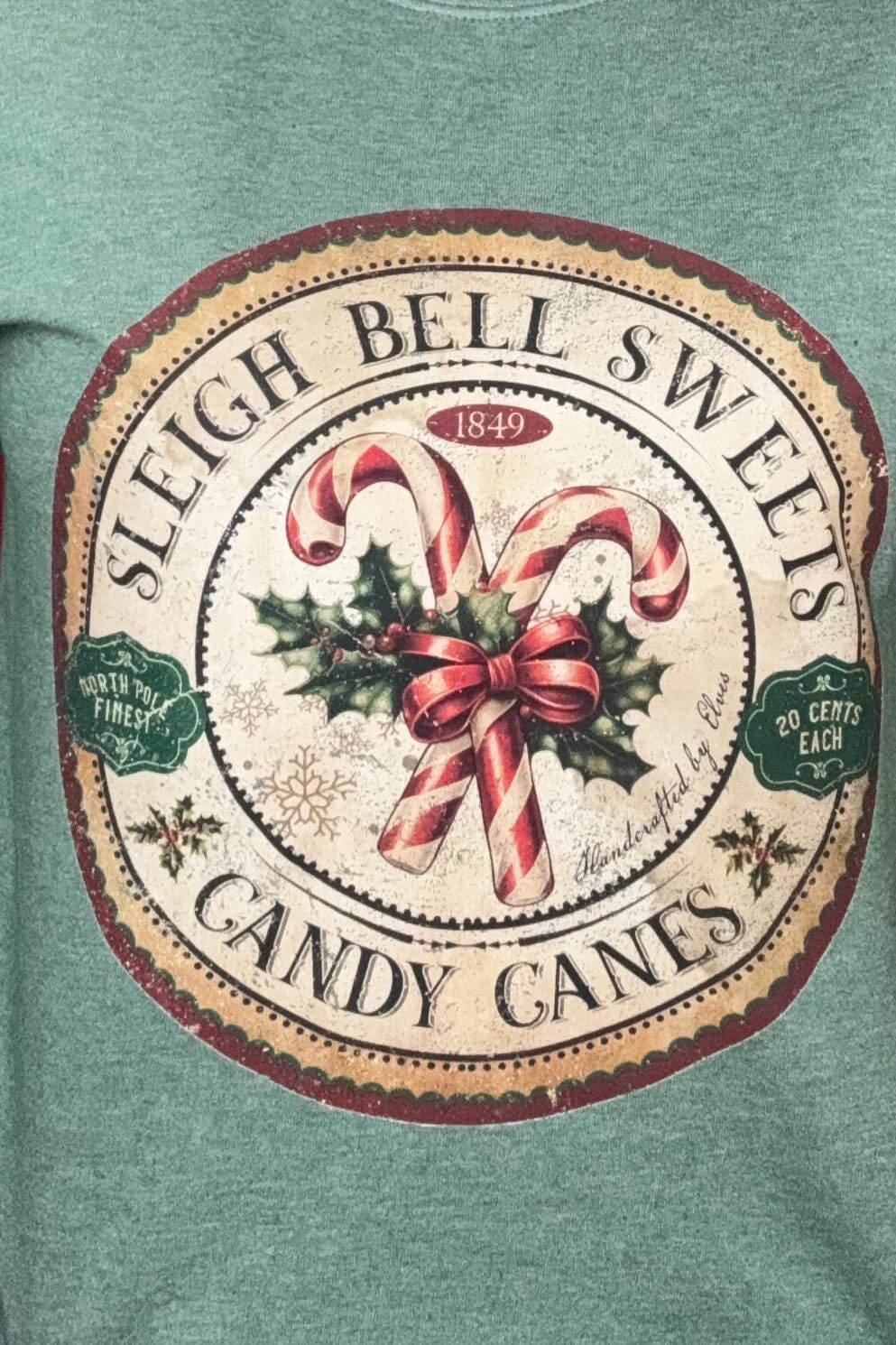 Sleigh Bell Sweets Sweatshirt MISSY BASIC KNIT SUGAR STITCH 