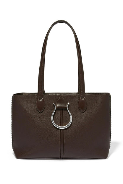 Cocoa Wesley Tote BHANDBAGS Brighton Collectables 