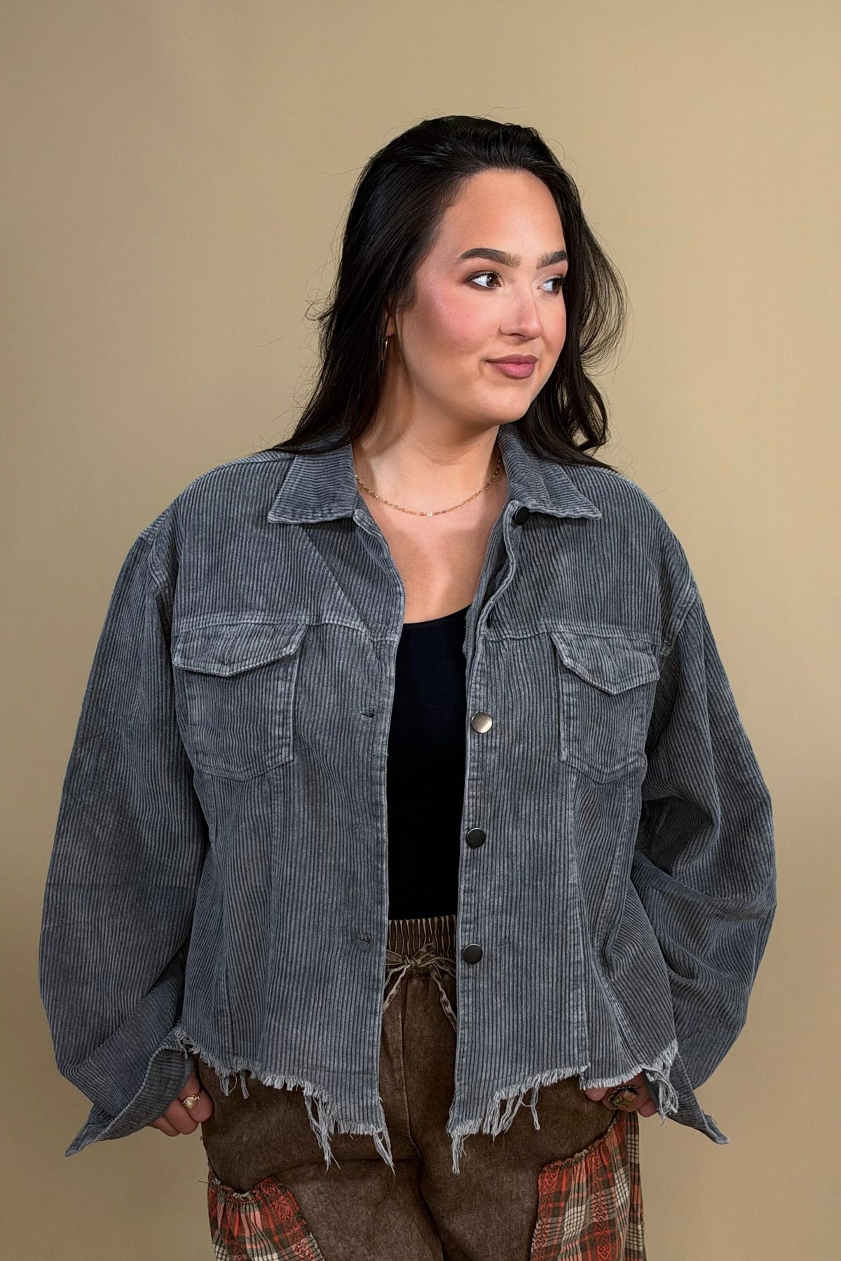 Corduroy Trucker Jacket OUTFIT COMPLETER:~~Unassigned~~ POL CLOTHING 