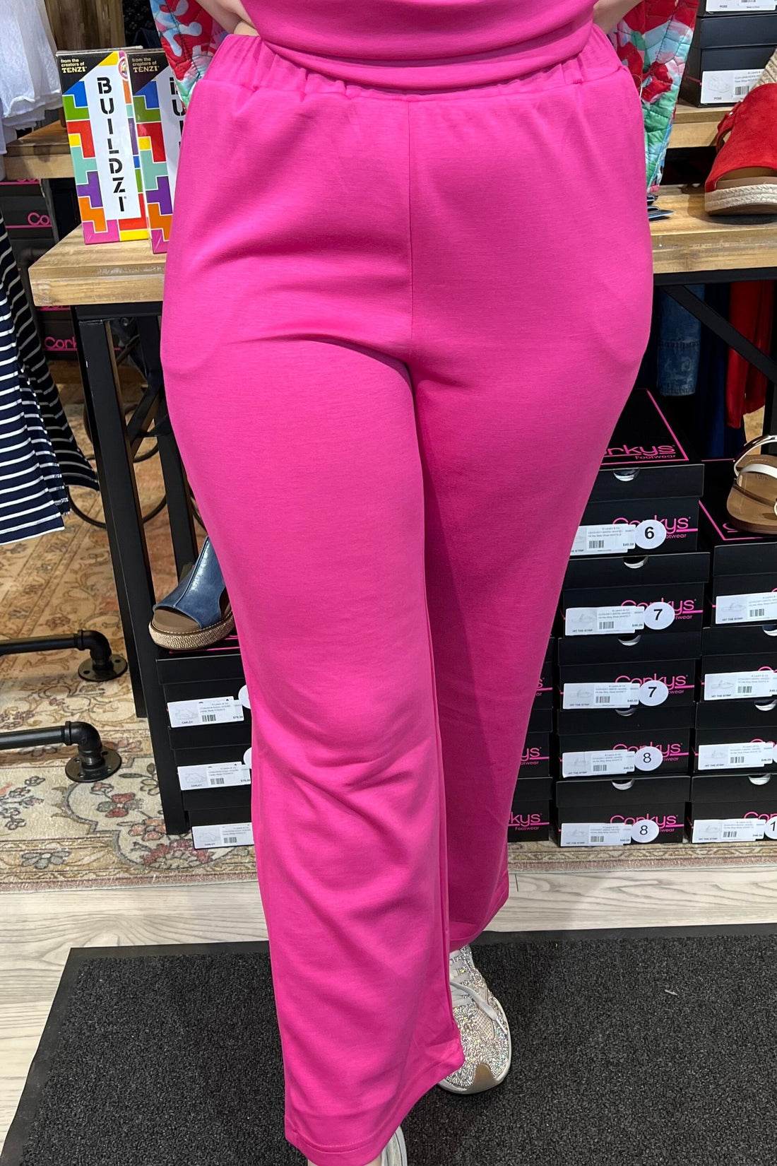 Pull On Pant w/Pockets BOTTOMS CREATION 