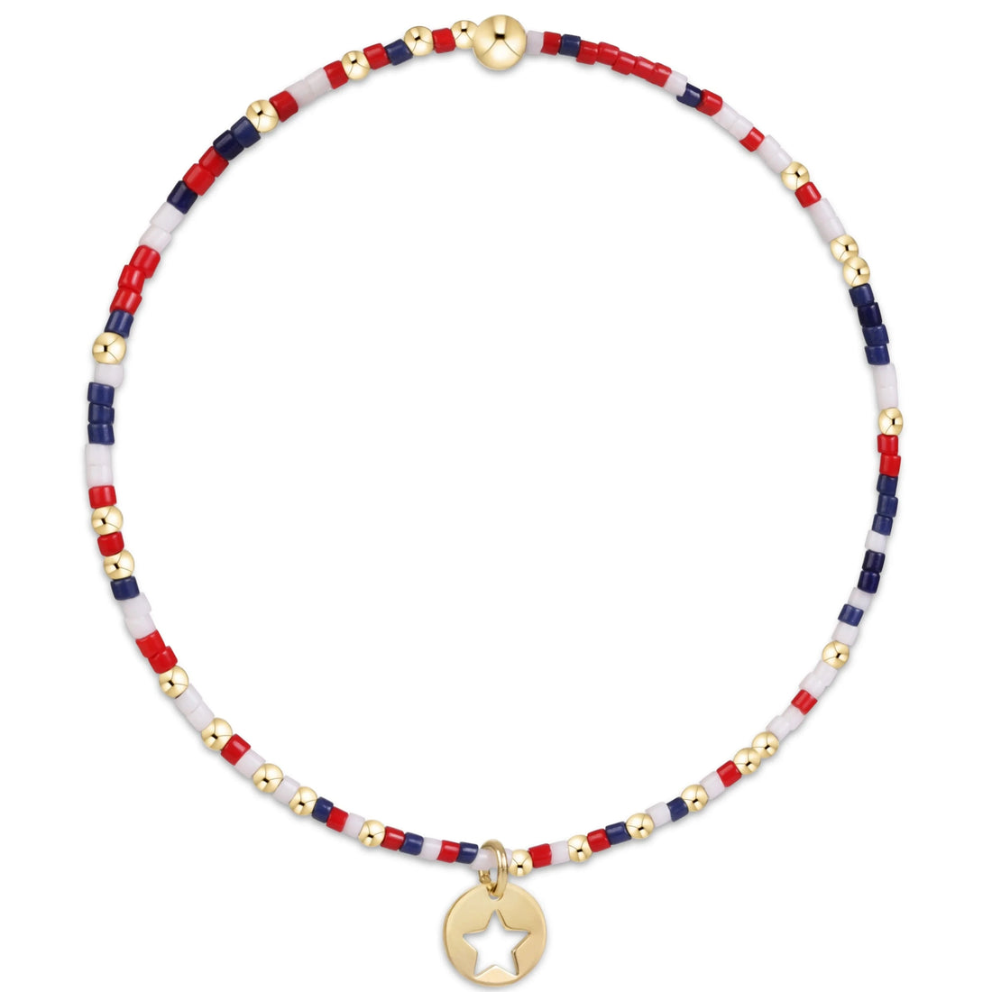 Extends Hope Unwritten Bracelet Firecracker-Star Small Gold Disc JEWELRY ENEWTON