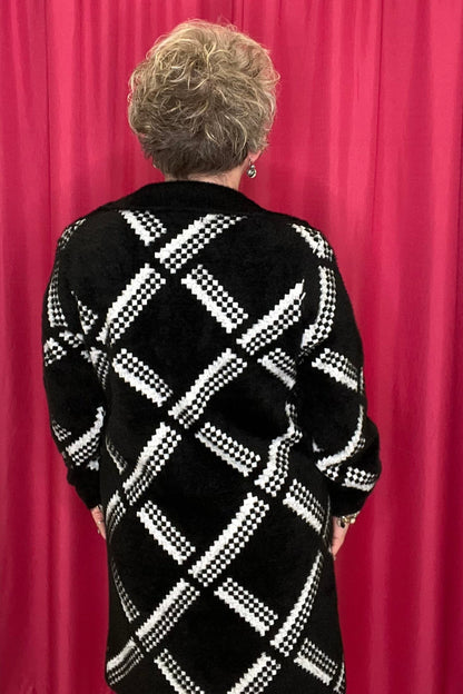 Long Sleeve Long Jacket w/Pockets JACKET CREATION 